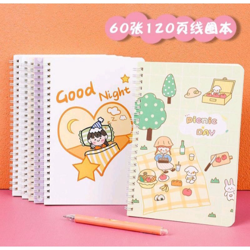 

Notebook lucu ala Korea GRATIS ONGKIR