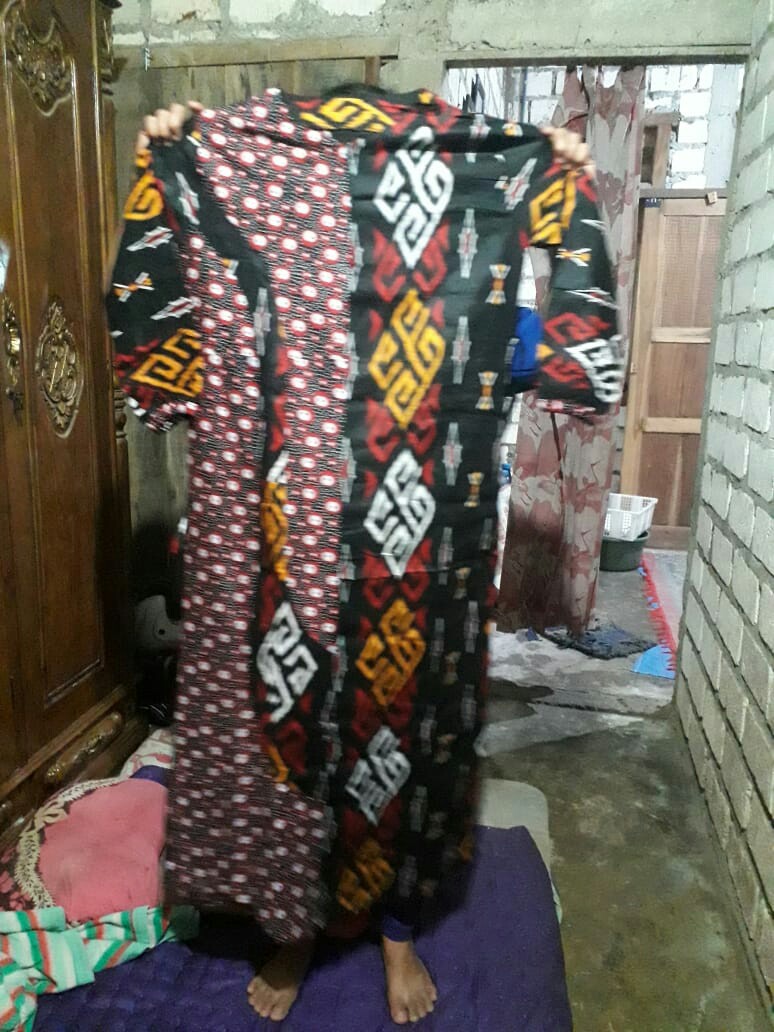 Gamis Batik Manggar, Padi,sekar,cantik,kubis,kipas,daun,kupu,nadine,gendis