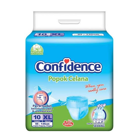 ❤ jselectiv ❤ CONFIDENCE Popok Dewasa Celana XL10