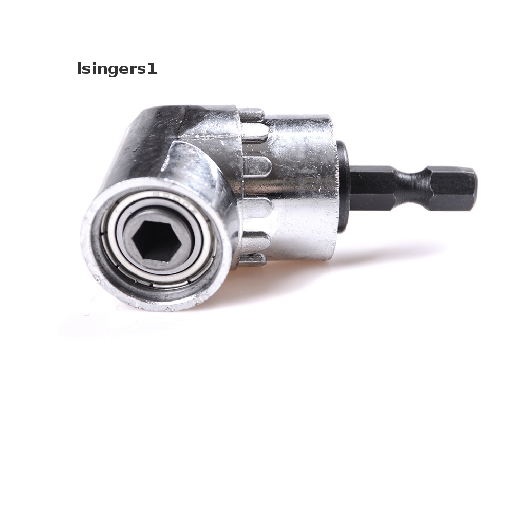 (lsingers1) Soket Adapter Extension Mata Bor Hex 105 Derajat 1 / 4 &quot;
