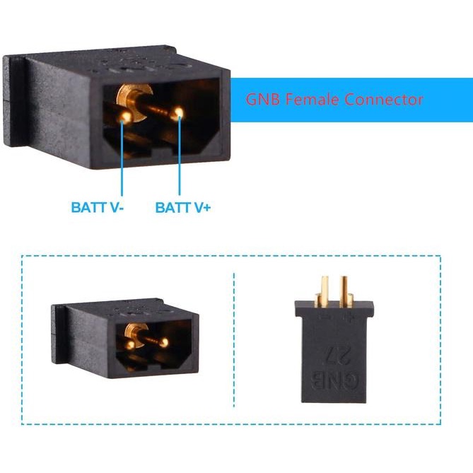 GNB27 Female Connector for Whoop FC replacement for PH2.0