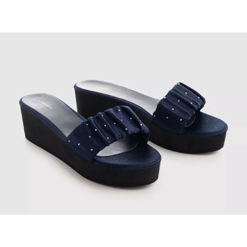 WEDGES EVANY SENDAL WANITA SENDAL URBAN & CO