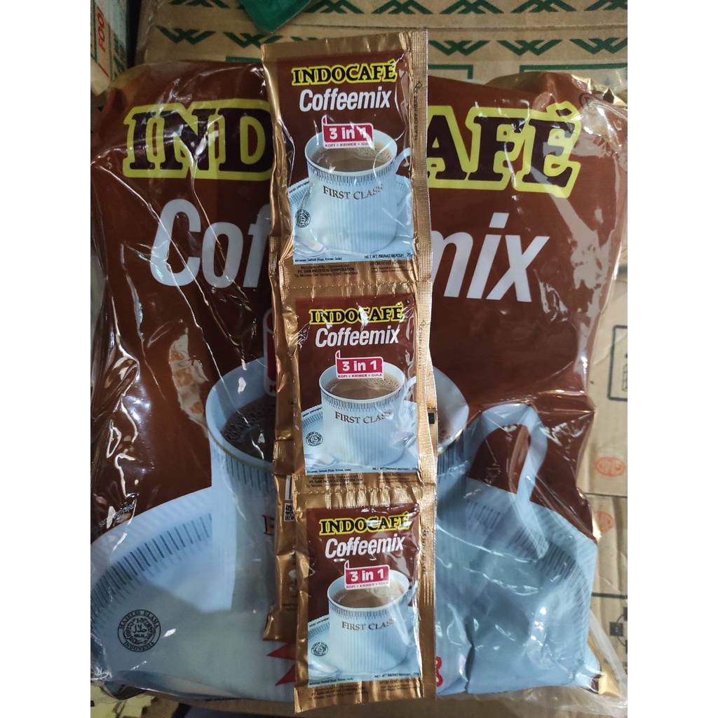 Kopi Indocafe Koffee mix 3in1 ( 10 x 20gr )