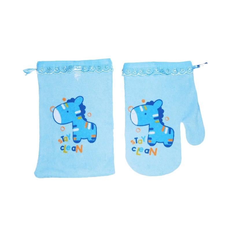 Kiddy Washlap Handuk Bayi Jari &amp; Kotak isi 2 KD37-70