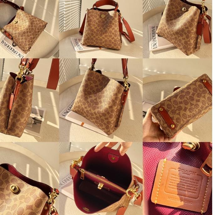 ↟ 3890 3766 3916 6868 2621 2590 2745 Two Size coach women shoudler bag Hand bag FRK31