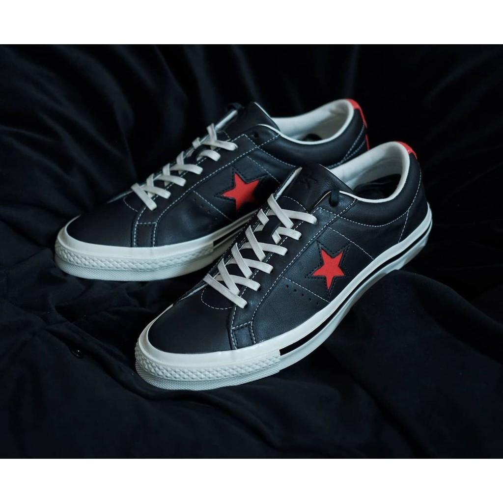 Kasina x Converse One Star 1974 Black Leather Ox