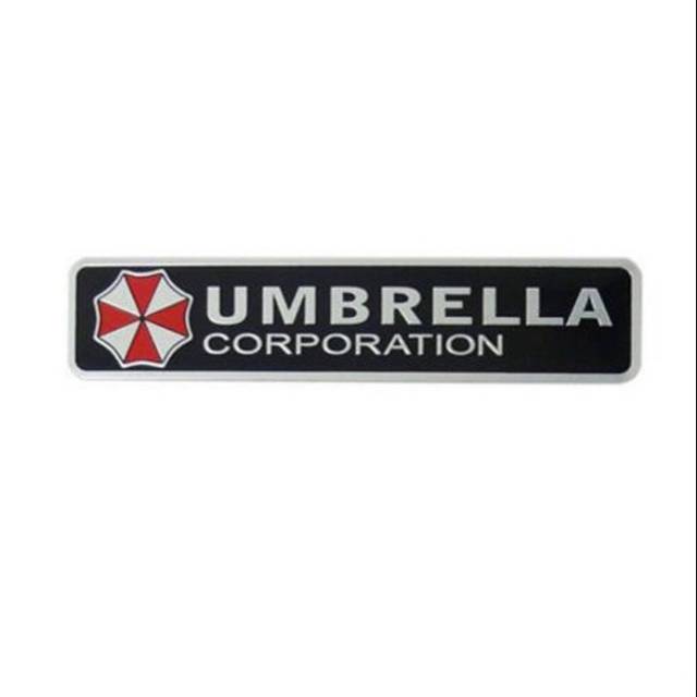 EMBLEM STICKER UMBRELLA CORPORATION MODEL PERSEGI