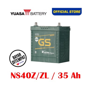 Jual Aki Mobil GS ASTRA MF 35 Amper Alya, Sigra, Brio, Mobilio | Shopee