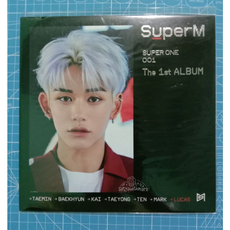 [SEALED]  LP POSTER SIGNED TTD LUCAS SUPERM SUPER ONE JOPPING