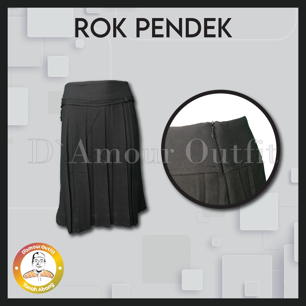 Rok Span Plisket Panjang &amp; Pendek Wanita Formal Pakaian Kantoran Long Skirt Perempuan Kantor Polos Androk Bawahan Setelan Jas Blazer Blezer Kerja Cewek Dewasa Anak High Waist Korean Style Jumbo Big Size Premium Rempel Line A Cewe Set Stelan Lilit Mini 7/8