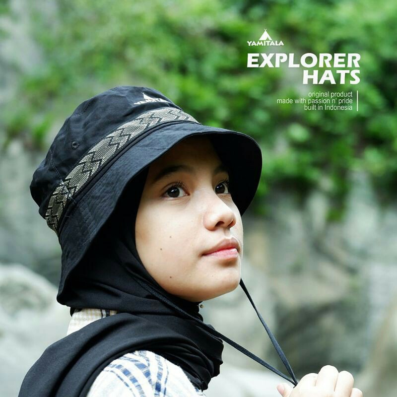 Thomgear Topi Rimba Explorer Hat Yamitala Original Packable Bahan Taslan