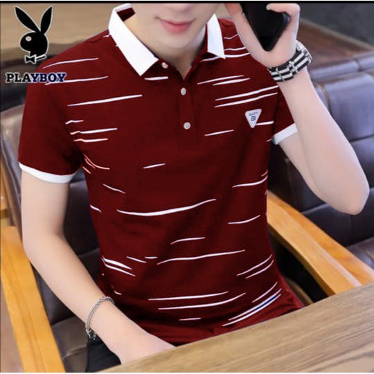 Amspro Baju wangki pria baju pria kaos polo pria Morus