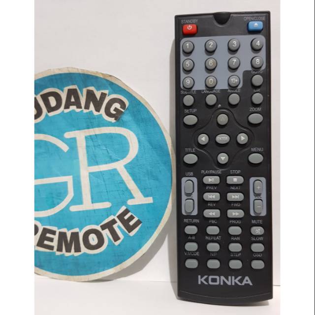 Remot remote DVD Konka Original asli