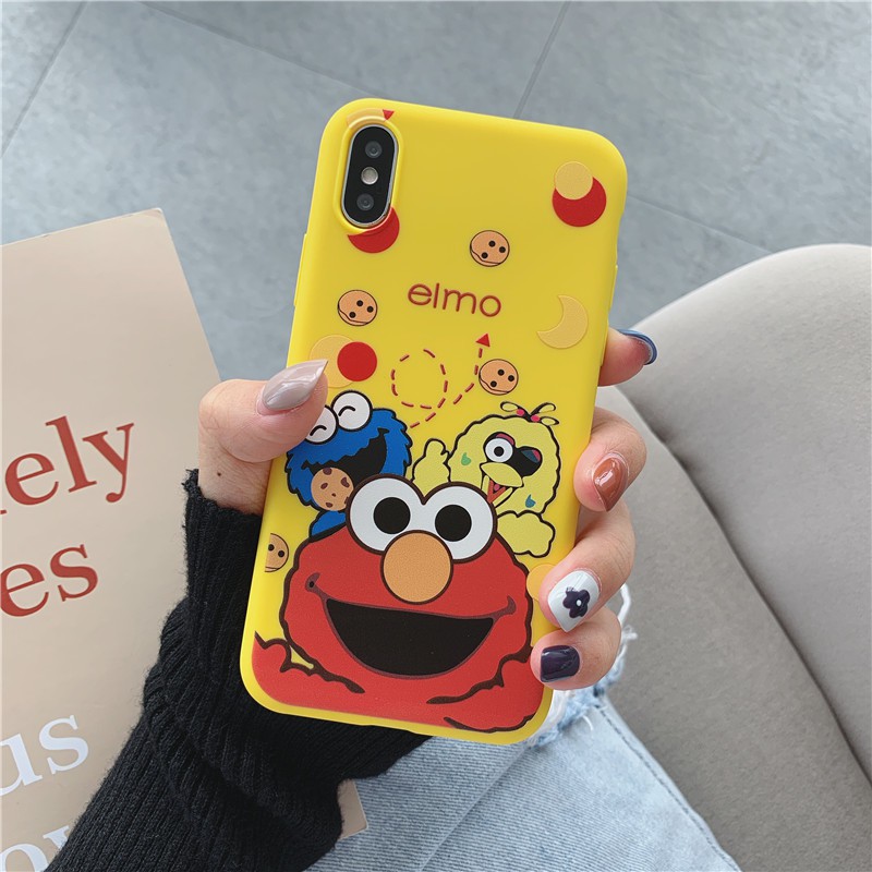 Elmo Softcase Printing oppo a71 f1s f1 plus f9 a83 f11 pro f7 f5 redmi 5a j6 plus m20 y91 y71 y81 v9