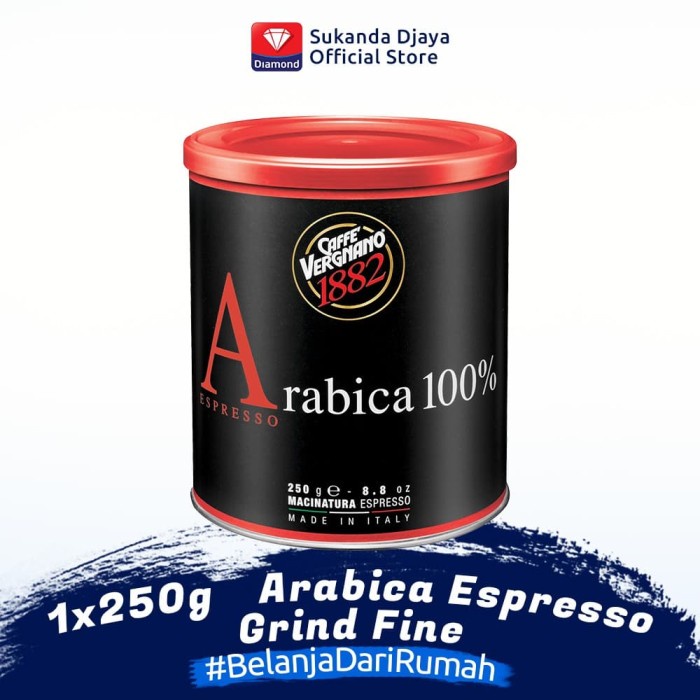 

Caffe Vergnano Coffee Arabica Espresso Grind Fine 250Gr