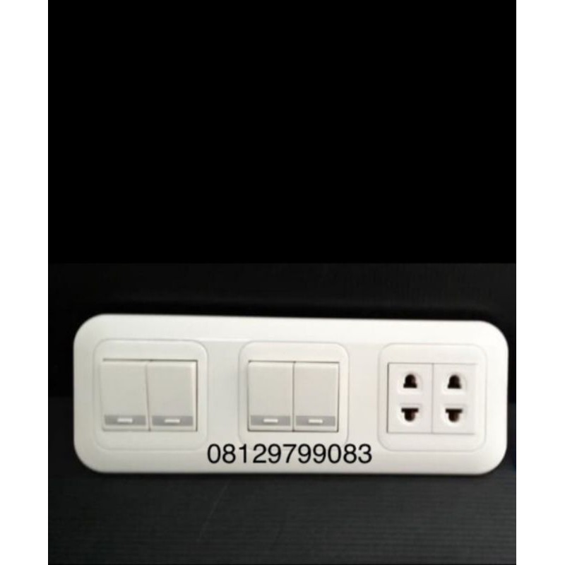 saklar panasonic 4 gang dan stop kontak panasonic 6 gang panasonic saklar multi gang