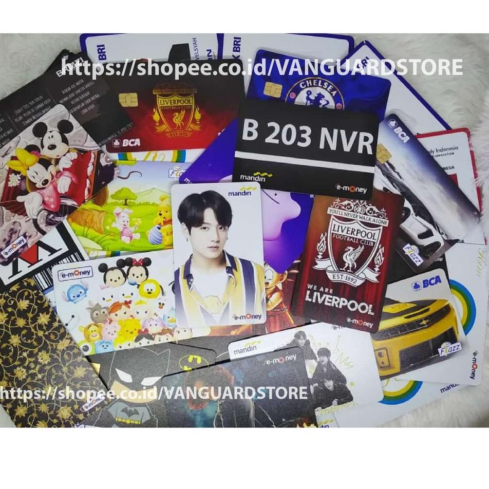 KARTU E MONEY E TOLL ID CARD KAI  KARTU MANDIRI EMONEY BNI TAPCASH BRI BRIZZI FLAZZ BCA - 1 SISI ル