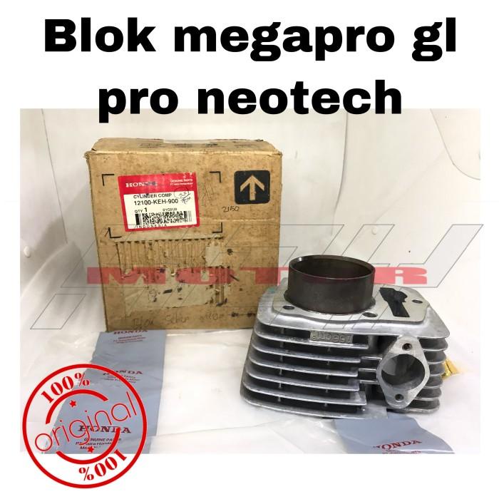blok seher cylinder megapro gl pro neotech original 12100-keh-900