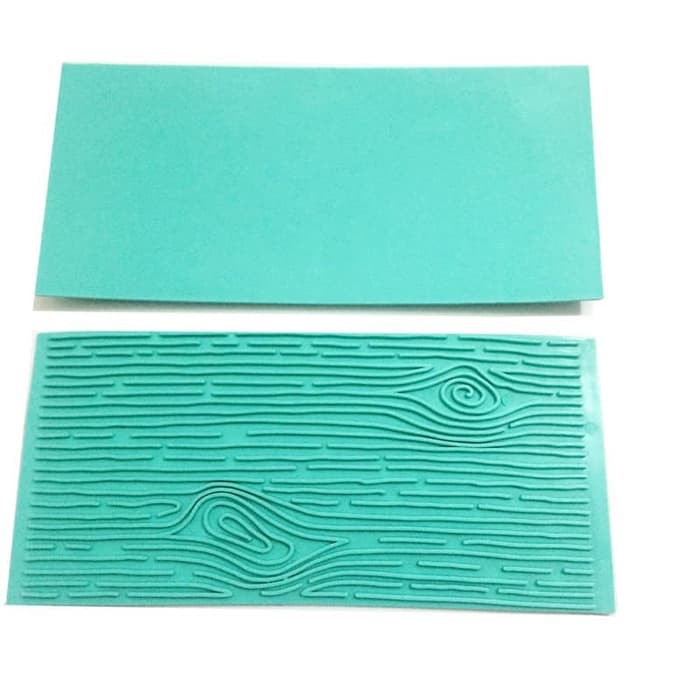 Texture Fondant Silicone Mat - Tree Bark + Brick Wall (2pcs)