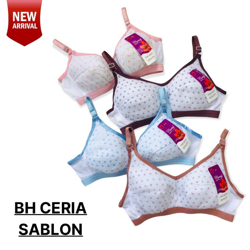 6 PCS/BRA P13 LUFFY BINTIK | Bh/Kutang#9.9fashion/Bra Lusinan