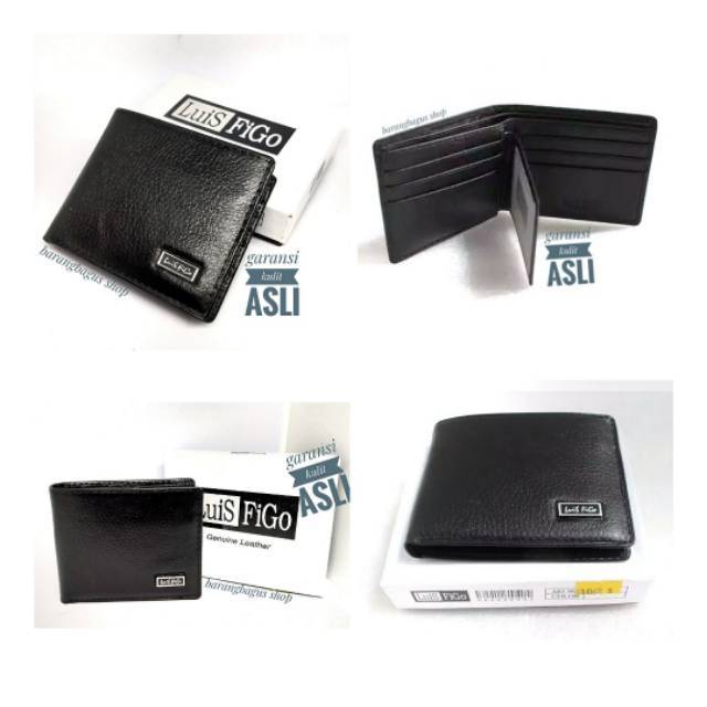 Dompet kulit pria Luis Figo import (code 1262)