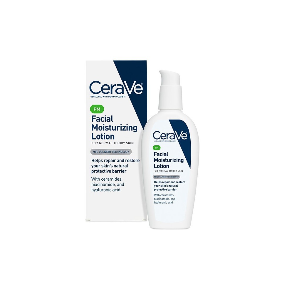 CERAVE PM Facial Moisturizer Lotion