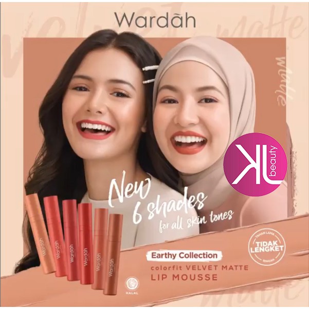 WARDAH COLORFIT VELVET MATTE LIP MOUSSE shade 01 - 14