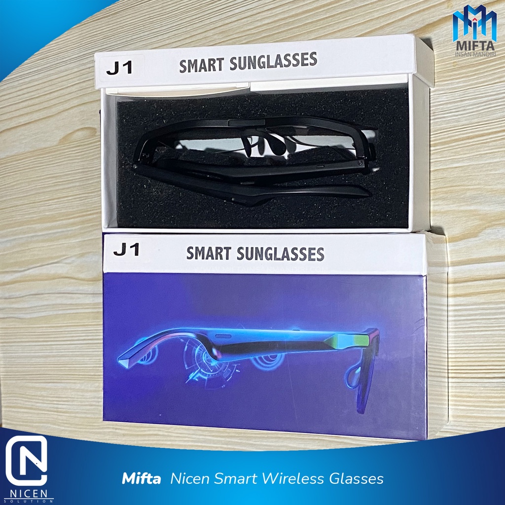 NICEN SMART SUNGLASSES WIRELESS BLUETOOTH STEREO / KACAMATA PINTAR