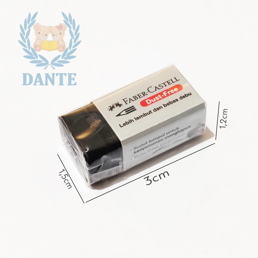 Penghapus Faber Castell hitam