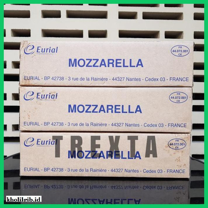

Ujekujek- Eurial Mozzarella Keju 2,5Kg -Original.