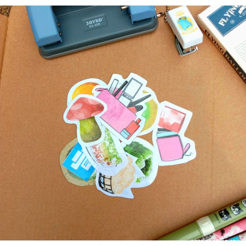 

50pcs sticker aesthetic/ sticker jurnal/sticker decor/stiker random