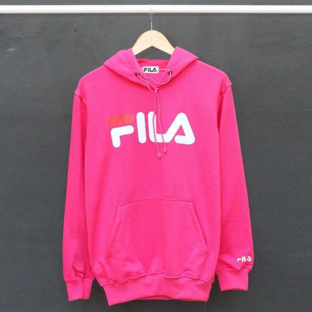 Sweater fila pink fanta hoodie