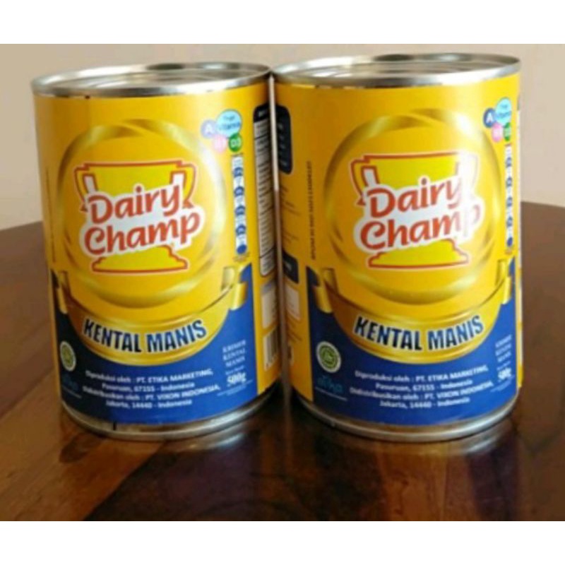 

Dairy champ susu kental manis kemasan 480g