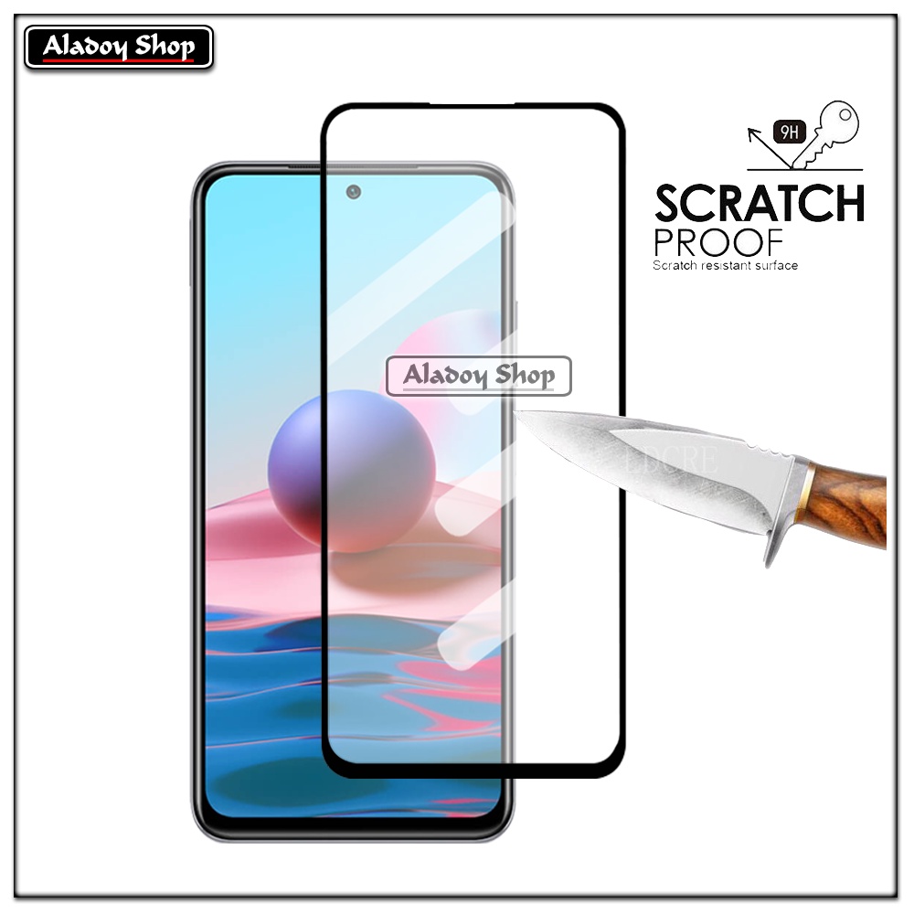 PAKET 2 IN 1 Tempered Glass Layar Xiaomi Redmi Note 10 2021 Free Tempered Glass Camera