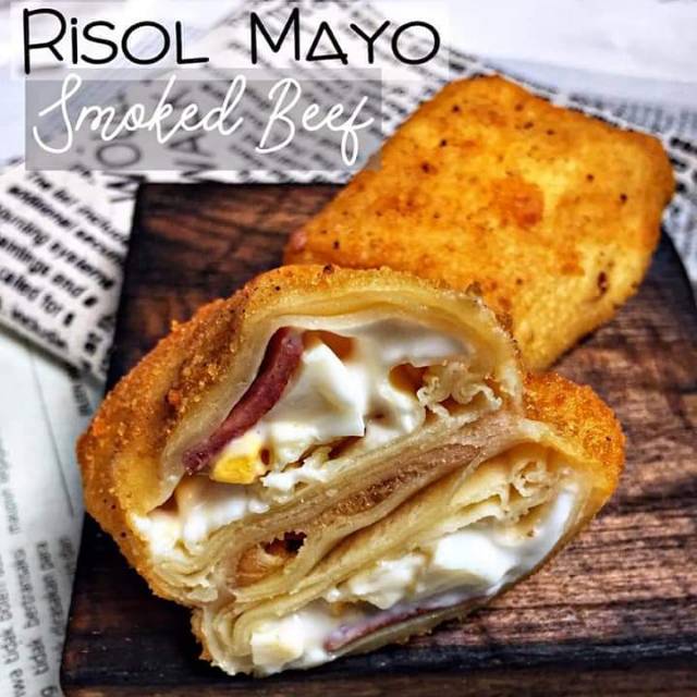 Risol Mayo Smoked Beef Frozen Halal Shopee Indonesia