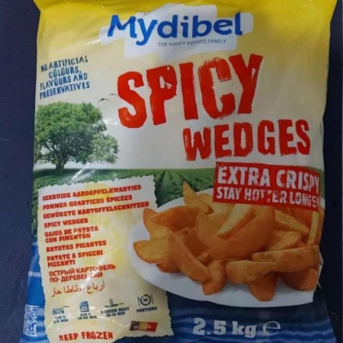 

Kentang Mydibel Spicy Wedges 2.5 kg DISKON