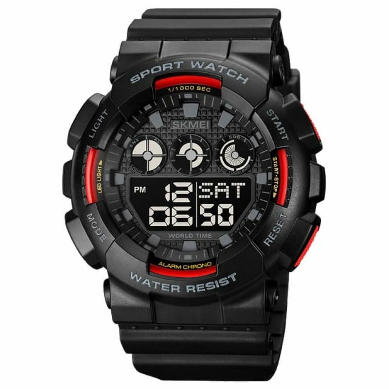 TERLARIS SKMEI 1857 Jam Tangan Pria Wanita Digital Anti Air Sport Watch