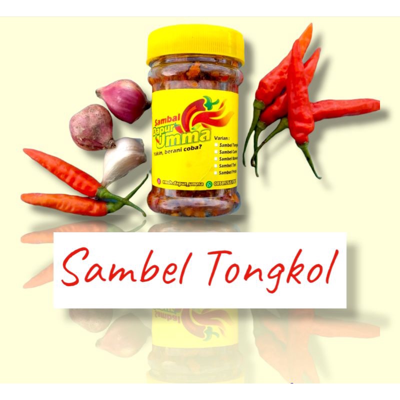 

SAMBEL TONGKOL Sambel kemasan 155gr pedas gila super pedas mantap Sambal Kemasan Homemade Enak Praktis