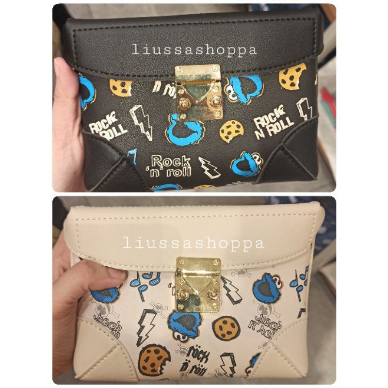 Tas Miniso - Sesame Street Waist Bag