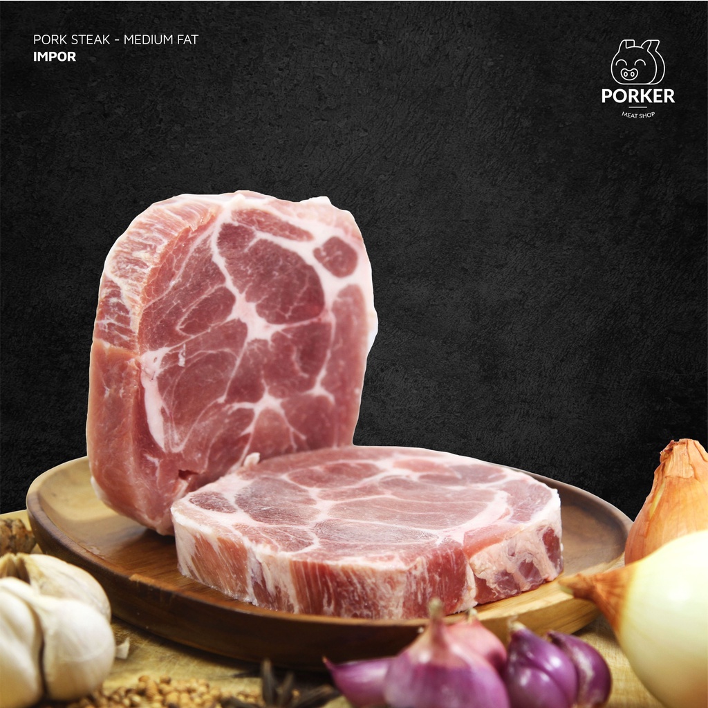 

Spain Premium Pork Steak – Medium Fat - /100gram