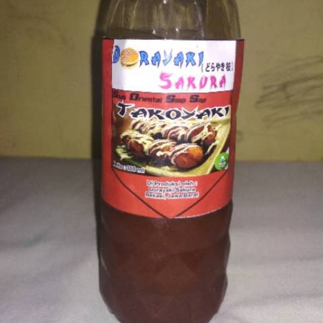 

saus takoyaki extra kental di jamin puas sudah Halal MUI gratis 1 botol