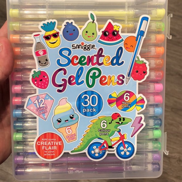 

Smiggle scent gel pens