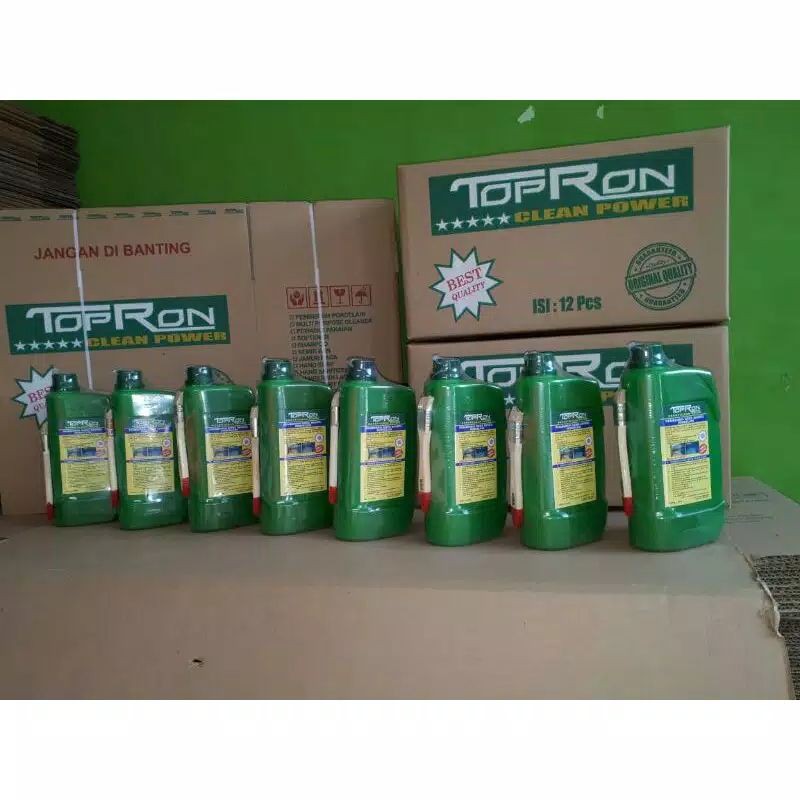 TOPRON PEMBERSIH KAMAR MANDI 1 LITER / PEMBERSIH KAMAR MANDI / TOPRON