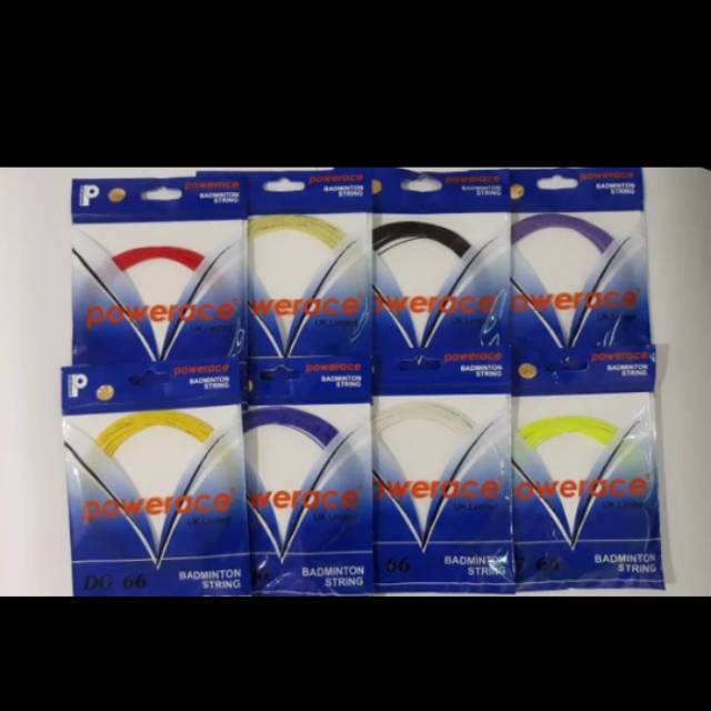 Dg 66/powerace/senar/badminton/bulutangkis/olahraga/original/raket