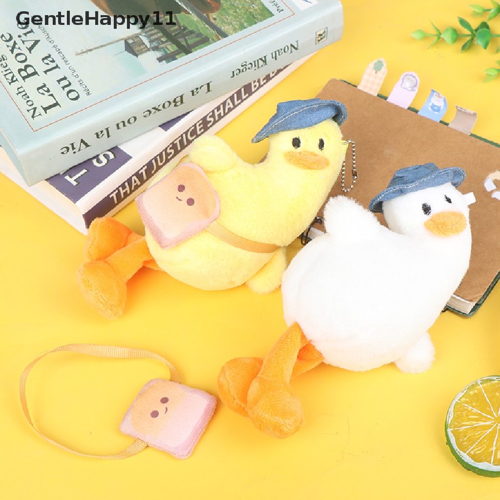 Gentlehappy Gantungan Kunci Boneka Bebek Bahan Plush