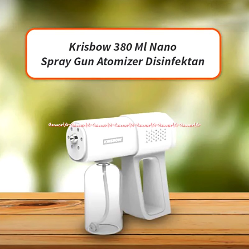 Krisbow Nano Spray Gun Atomizer Pistol Untuk Steril Ruangan Nanospay Model Tembak