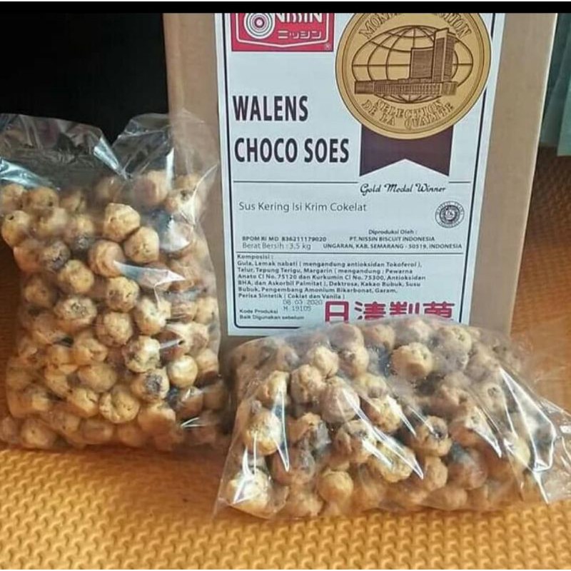 

Nissin Wallen choco Soes 250gr