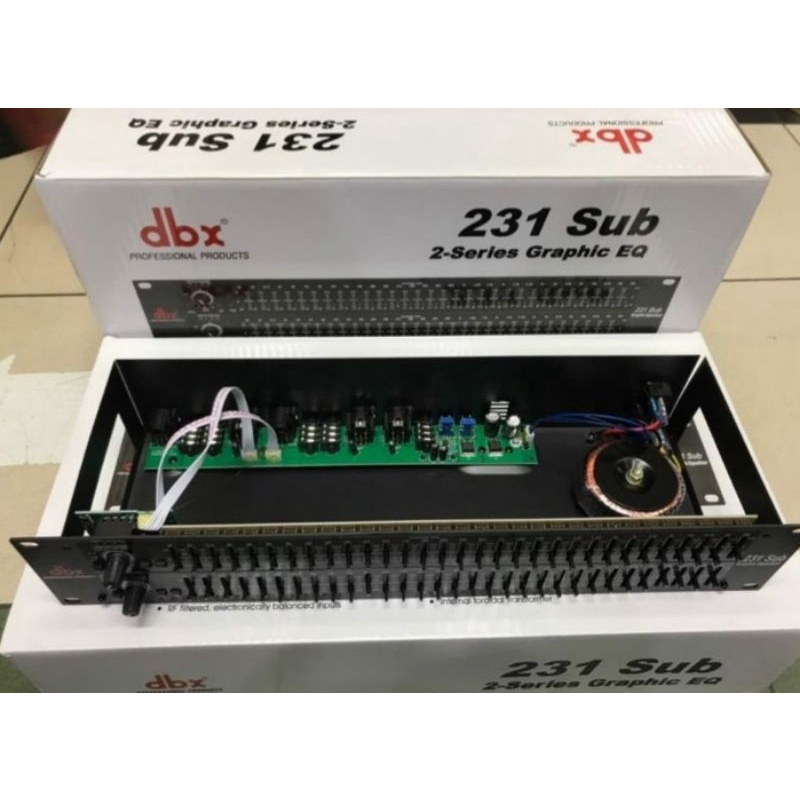Equalizer Dbx 231 Plus Sub
