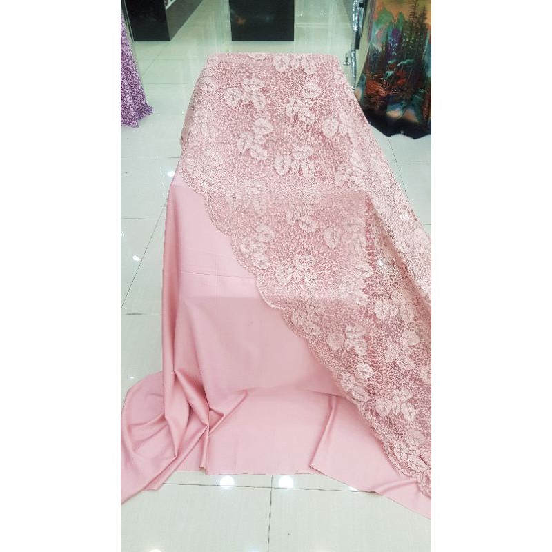 Kain Broklat Jepang cord 0,5m kain kebaya. kain gamis