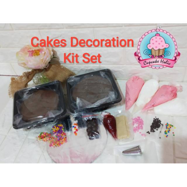 

Cake Decoration Kit Set (BF atau Vanilla Cheese)